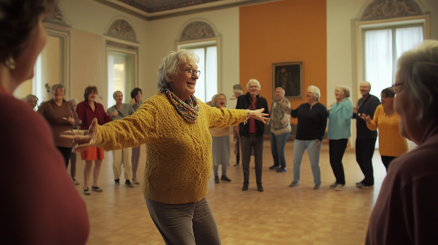 Танцювальна терапія для людей поважного віку